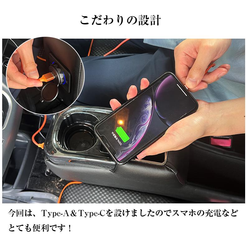 フレアクロスオーバー ハスラー 専用 コンソールボックス フィット | フレアクロスオーバー コンソール パーツ アクセサリー カスタム 軽 軽自動車 アームレスト |  | 04