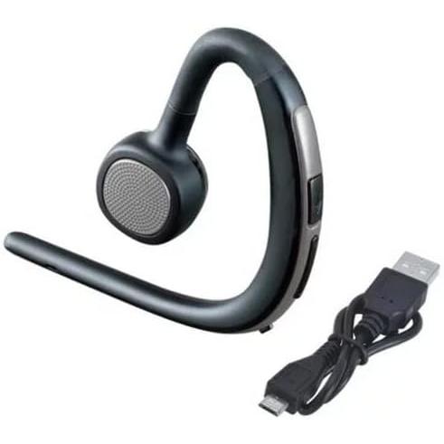 【未使用】ワイヤレスイヤホンマイク　肩掛け BTE144 Bluetooth ワイヤレス イヤホンマイク ブラック | ハンズフリー