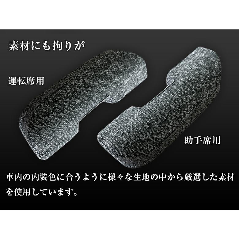 内装パーツ グレー ファブリック 新型 シエンタ ドアアームレスト ファブリック ブラックグレー lusso