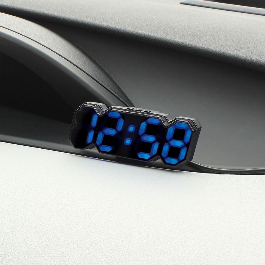 ヤック PF396 3D デジタルクロック | デジタル時計 オシャレ 夜間 大