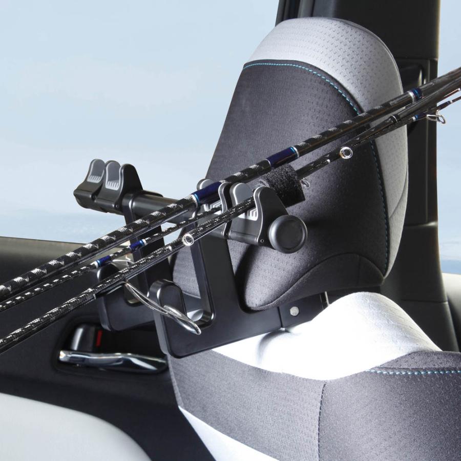 ロットホルダー ヤック RV73 ヘッドレスト用ロッドホルダー | ヘッドレストロッド