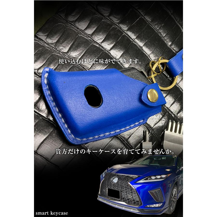 レクサス 専用 本革 キーケース ハンドメイド LEXUS LBX NX RX UX LC