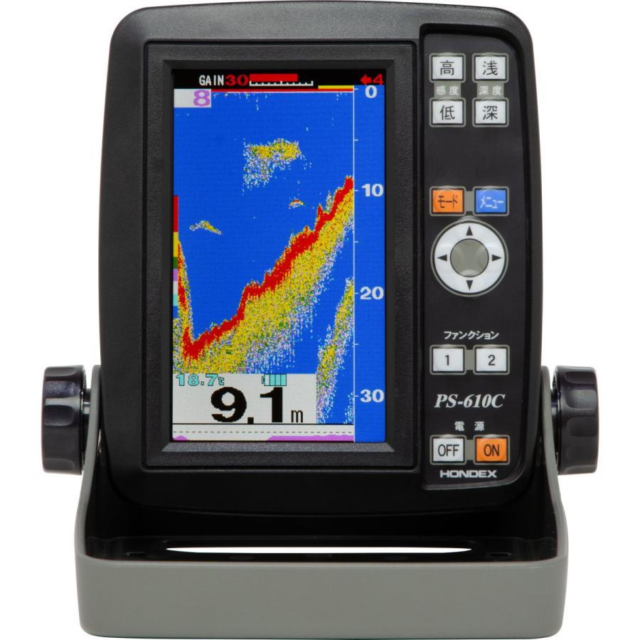 HONDEX(本多電子)5型ワイド液晶ポータブルプロッター魚探 PS HONDEX(本多電子)5型ワイド液晶ポータブルプロッター魚探 PS
