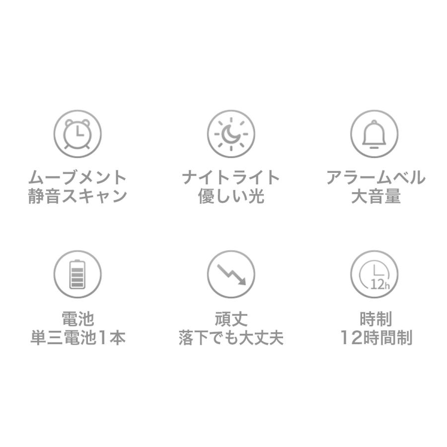 目覚まし時計 おしゃれ 子供 起きれる ツインベルアラームクロック お洒落 北欧 好評受付中 オシャレ かわいい シンプル アナログ 置時計