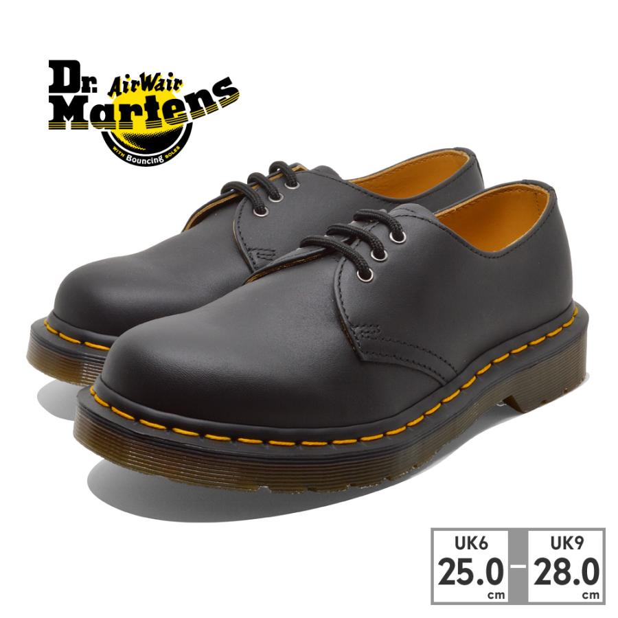 ドクターマーチン Dr.Martens 国内正規品 マーチン メンズ レディース ナッパ 3 ホール シューズ 11838001 1461 NAPPA | Dr.Martens