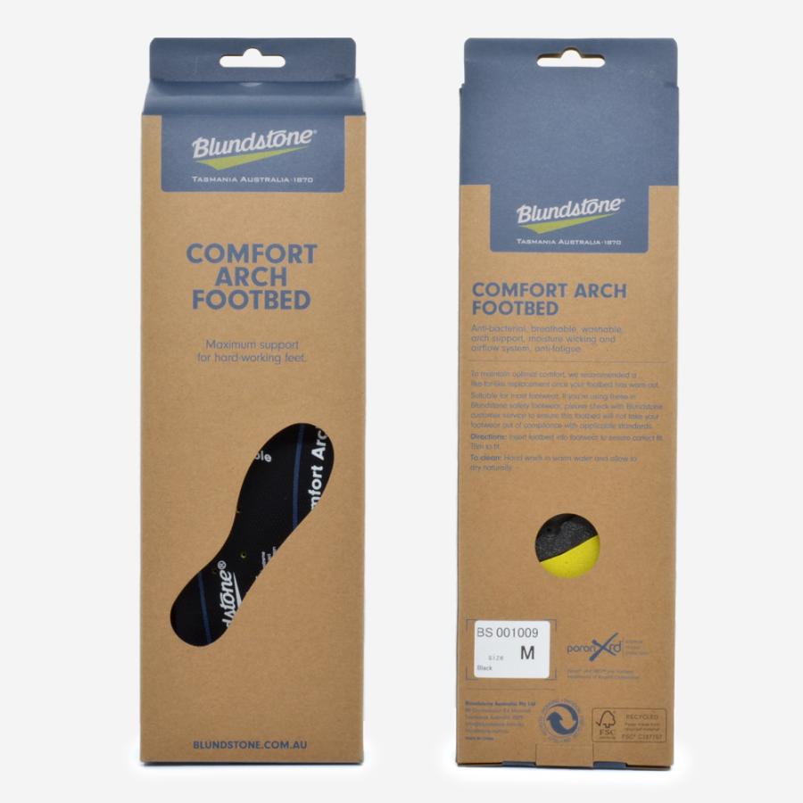 ブランドストーン Blundstone インソール メンズ COMFORT ARCH FOOTBED BS001009 1bsm