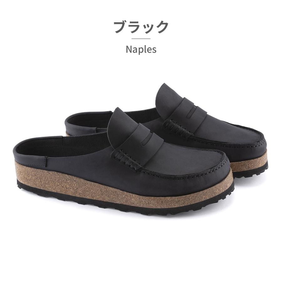 BIRKENSTOCK ビルケンシュトック Naples ネープルス 国内正規品 ハーフクロッグ メンズ 1025040 1025033 サボ｜try-group｜04