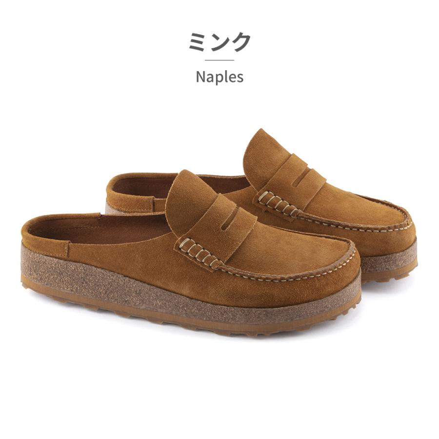 BIRKENSTOCK Naples ビルケンシュトック ネープルス 国内正規品 ハーフクロッグ ローファー メンズ 1024995 1026884 1025003｜try-group｜05