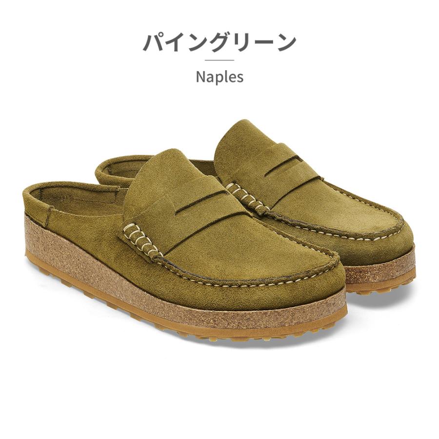 BIRKENSTOCK Naples ビルケンシュトック ネープルス 国内正規品 ハーフクロッグ ローファー メンズ 1024995 1026884 1025003｜try-group｜08