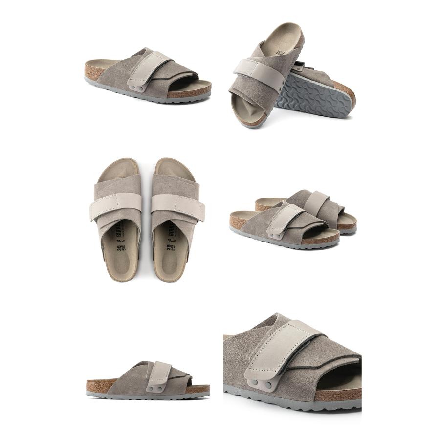 【びひん】ビルケンシュトック 京都 KYOTO チューリッヒ 　グレー×トープ 送料無料】BIRKENSTOCK/Kyoto SFB[キョウト ソフトフットベッド