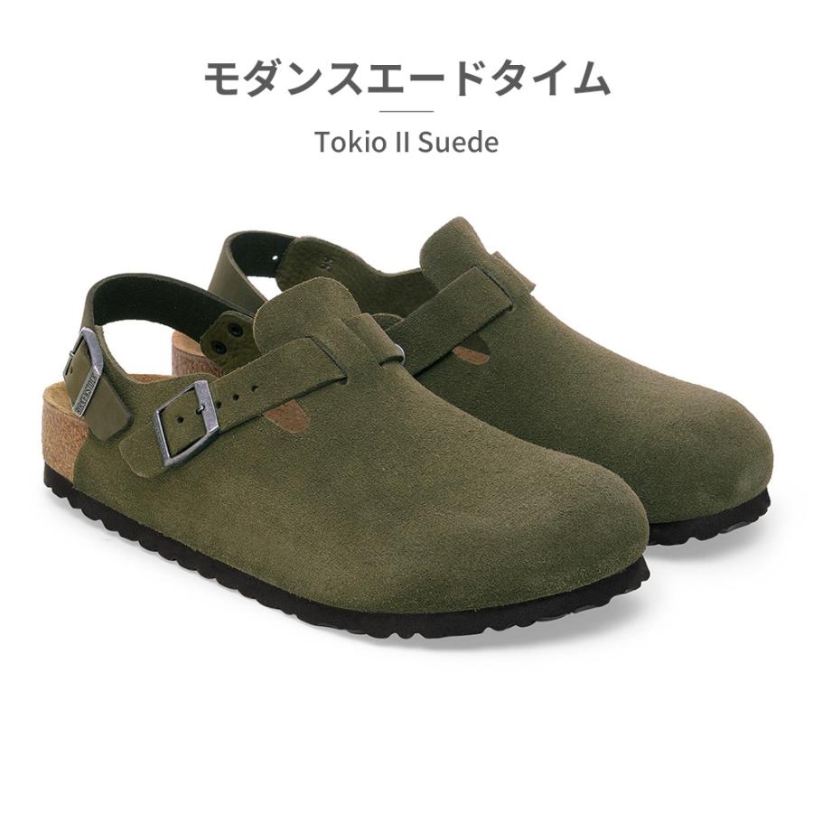 ビルケンシュトック BIRKENSTOCK 国内正規品 Tokio II Suede メンズ レディース トキオ2 東京 TOKYO 定番 Bostonからインスピレーション | BIRKENSTOCK | 19
