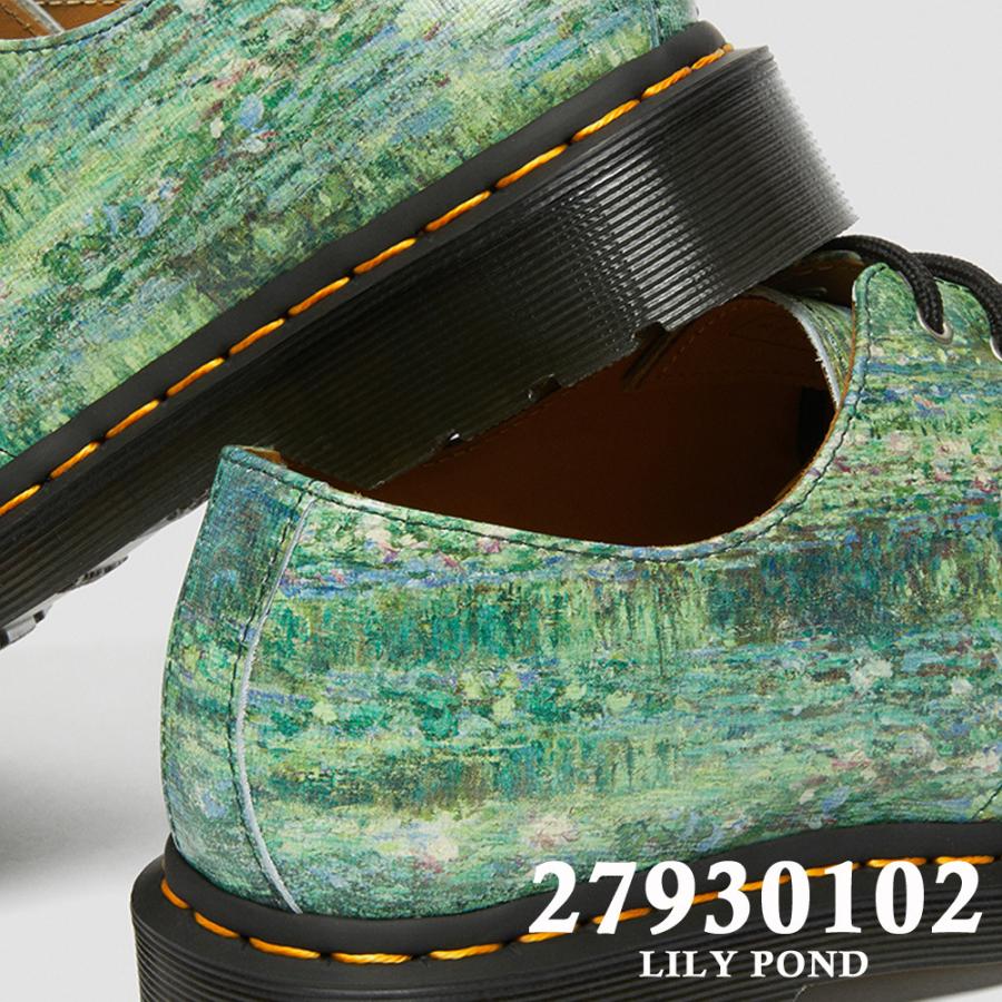 【⭐︎のん⭐︎のん⭐︎】Dr.Martens 3ホール　緑　花柄 Dr.Martens - 23cm 美品 Dr.Martens 1461 3ホール ブーツ 花柄