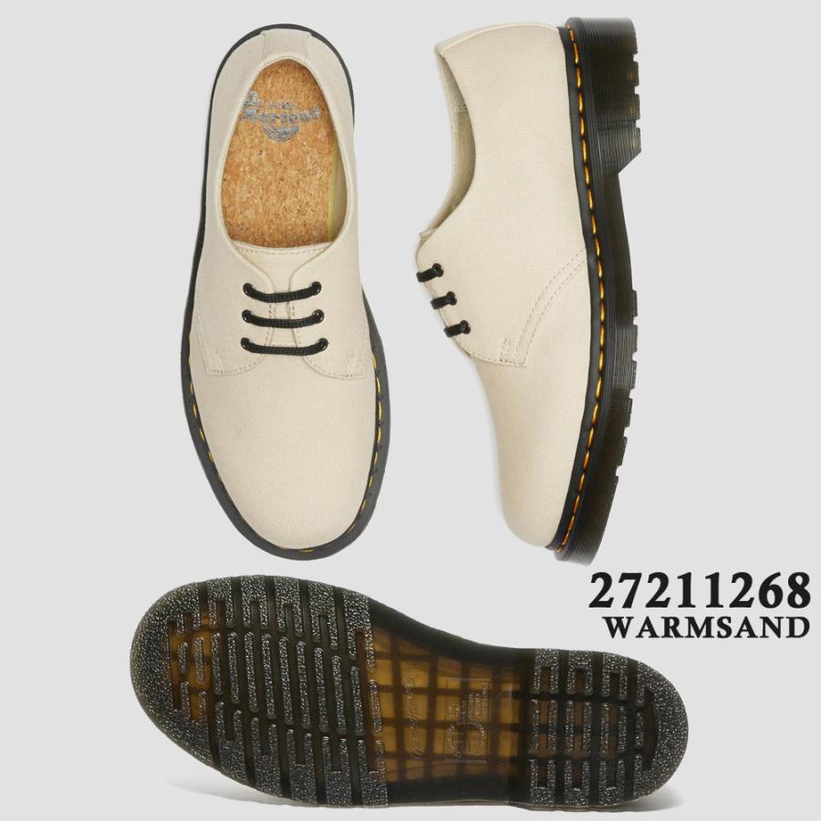 ドクターマーチン 国内正規販売代理店 Dr.Martens レディース メンズ 1461 NATURAL CANVAS 3 EYE SHOE キャンバス 3ホール｜try-group｜14