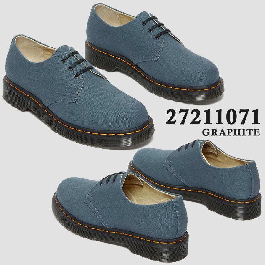Dr.Martens 1461 NATURAL CANVAS 水色 Dr.Martens ドクターマーチン 国内正規品 レディース メンズ