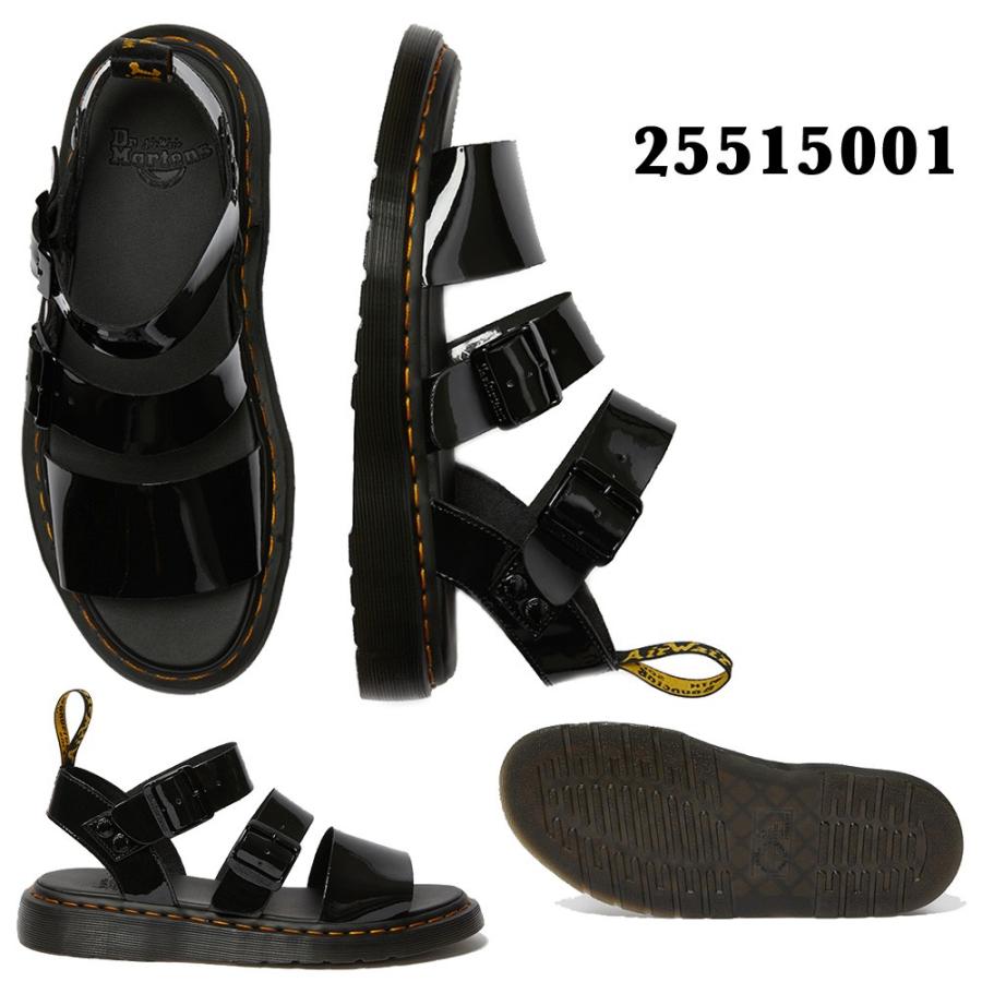 いし　Dr. Martens GRYGHON ブラック サンダル 6 UK いし Dr. Martens GRYGHON ブラック サンダル 6 UK Dr.Martens