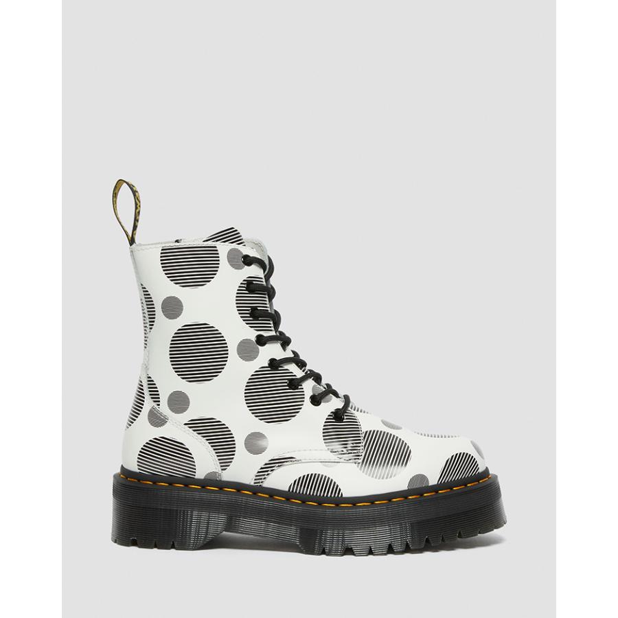 【未使用級】Dr.Martens JADON ポルカドット ブーツ ブラック 黒 Dr.Martens ドクターマーチン JADON ジェイドン 国内正規品 決算