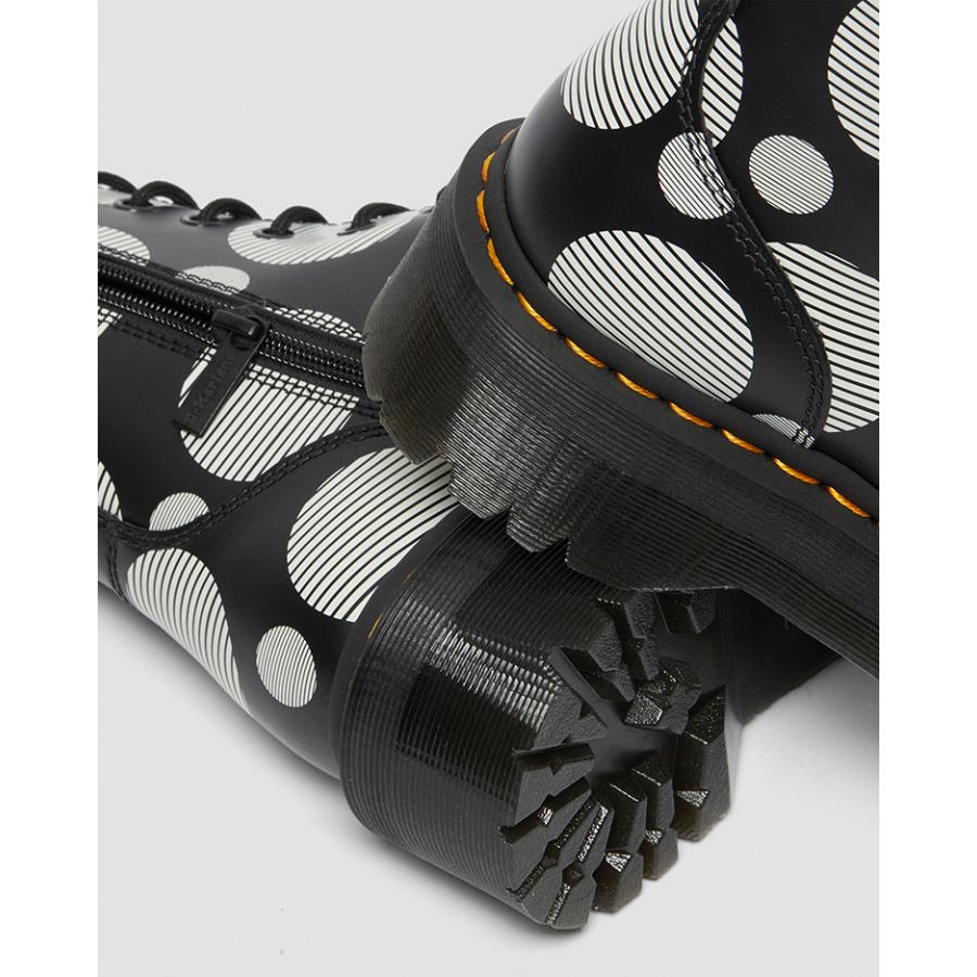 Dr.martens ドクターマーチン POLKA DOT 8 ホール ブーツ Amazon | [ドクターマーチン] ファッションブーツ 国内正規品