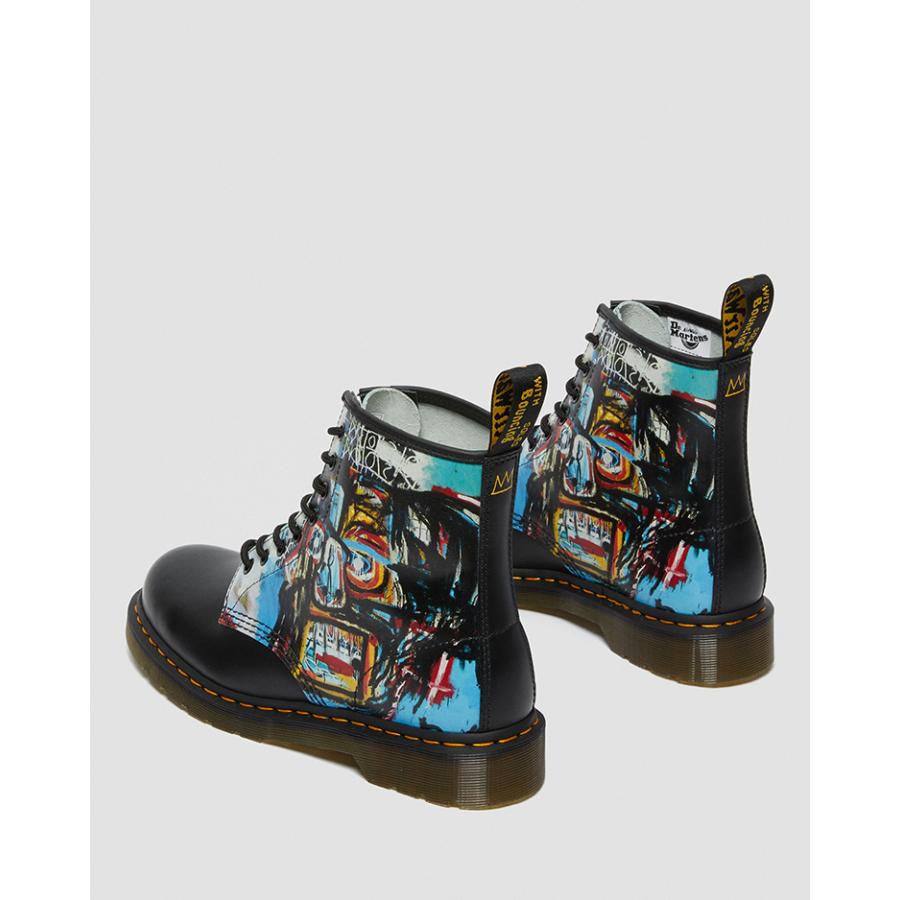 ドクターマーチン 国内正規販売代理店 Dr.Martens BASQUIAT バスキア 8ホール ブーツ レディース メンズ 1460 27187001 コラボ JEAN-MICHEL BASQUIAT｜try-group｜05