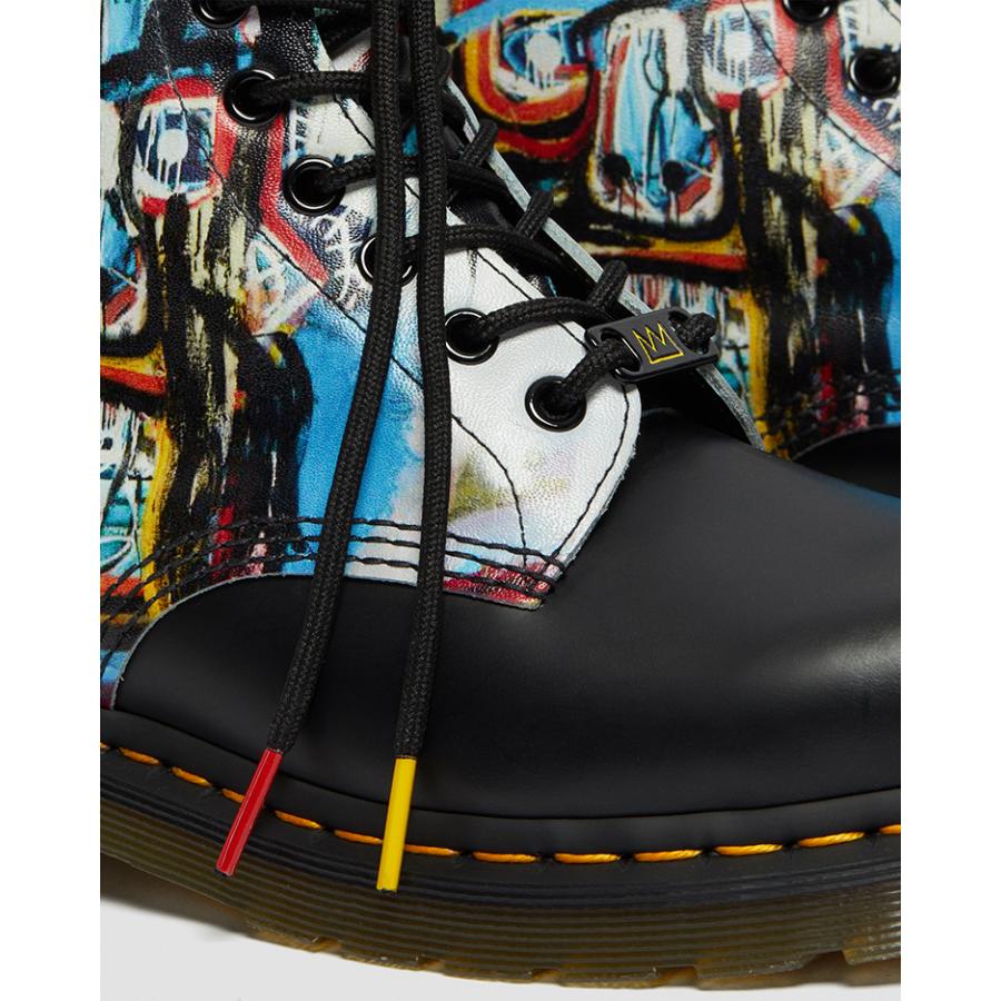 ドクターマーチン 国内正規販売代理店 Dr.Martens BASQUIAT バスキア 8ホール ブーツ レディース メンズ 1460 27187001 コラボ JEAN-MICHEL BASQUIAT｜try-group｜07