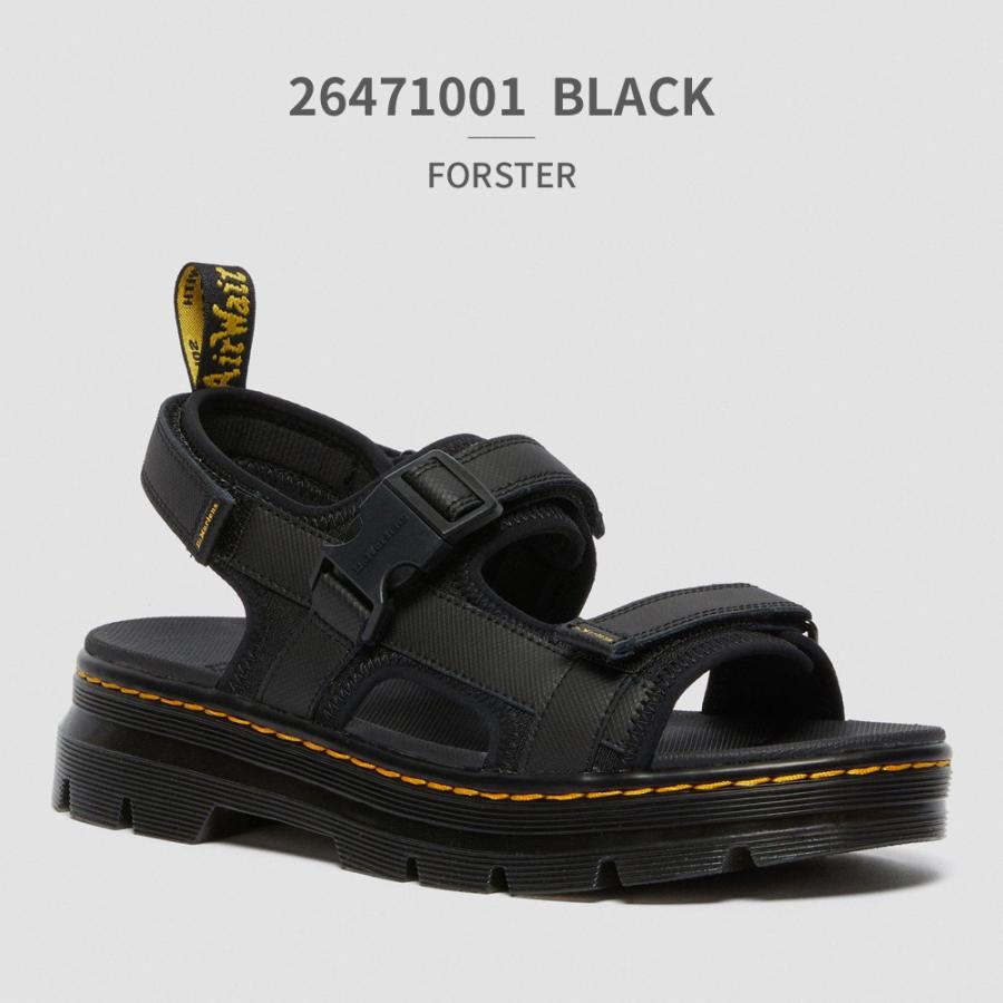 ドクターマーチン 国内正規販売代理店 サンダル レディース メンズ FORSTER SANDALS フォースター サンダル Dr.Martens 26471001 26621029｜try-group｜02