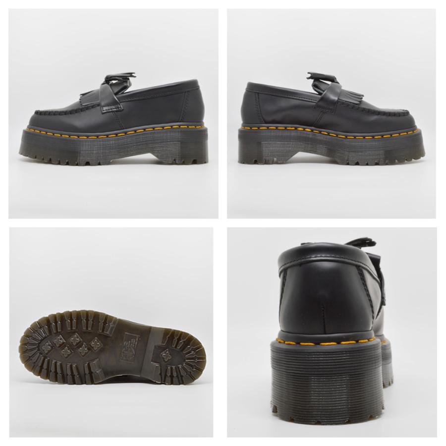 ドクターマーチン メンズ レディース クアッドレトロ エイドリアン タッセル ローファー 27989 27989001 Dr.Martens ADRIAN QUAD TASSEL LOAFER BLACK｜try-group｜02