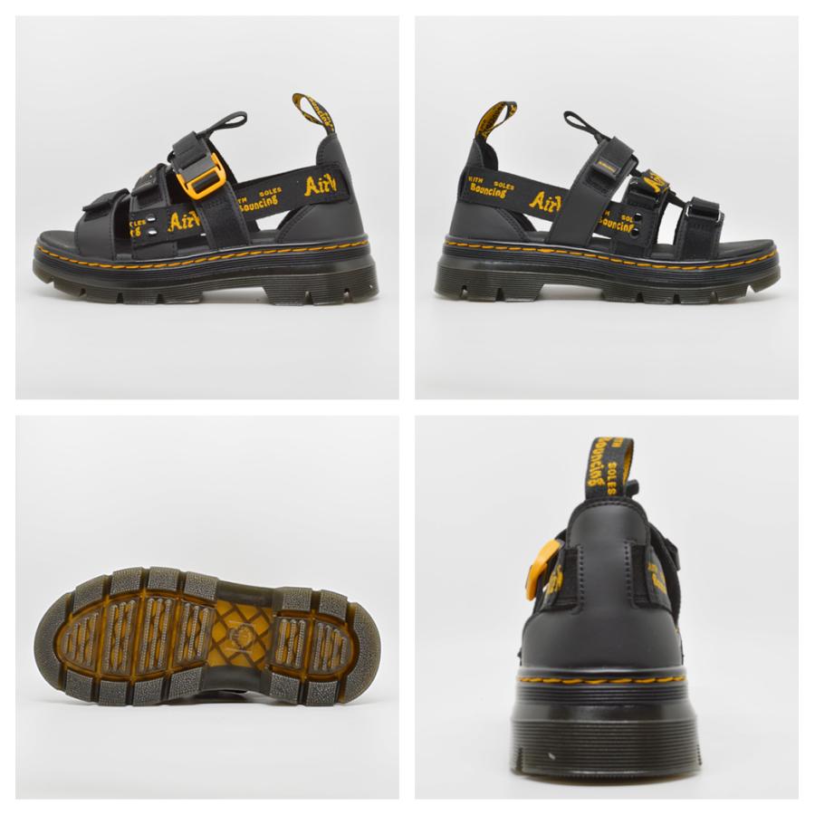 ドクターマーチン 国内正規販売代理店 サンダル 30822 30822001 30822538 Dr.Martens Pearson II SANDAL BLACK スポーツサンダル｜try-group｜03