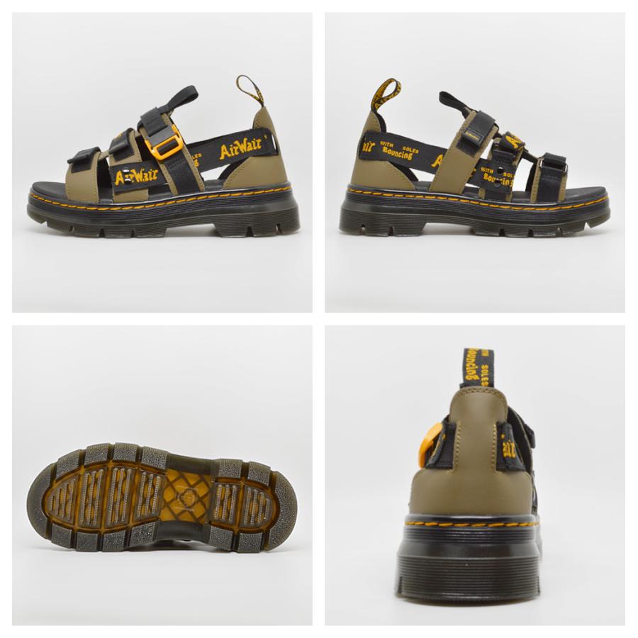 ドクターマーチン 国内正規販売代理店 サンダル 30822 30822001 30822538 Dr.Martens Pearson II SANDAL BLACK スポーツサンダル｜try-group｜05