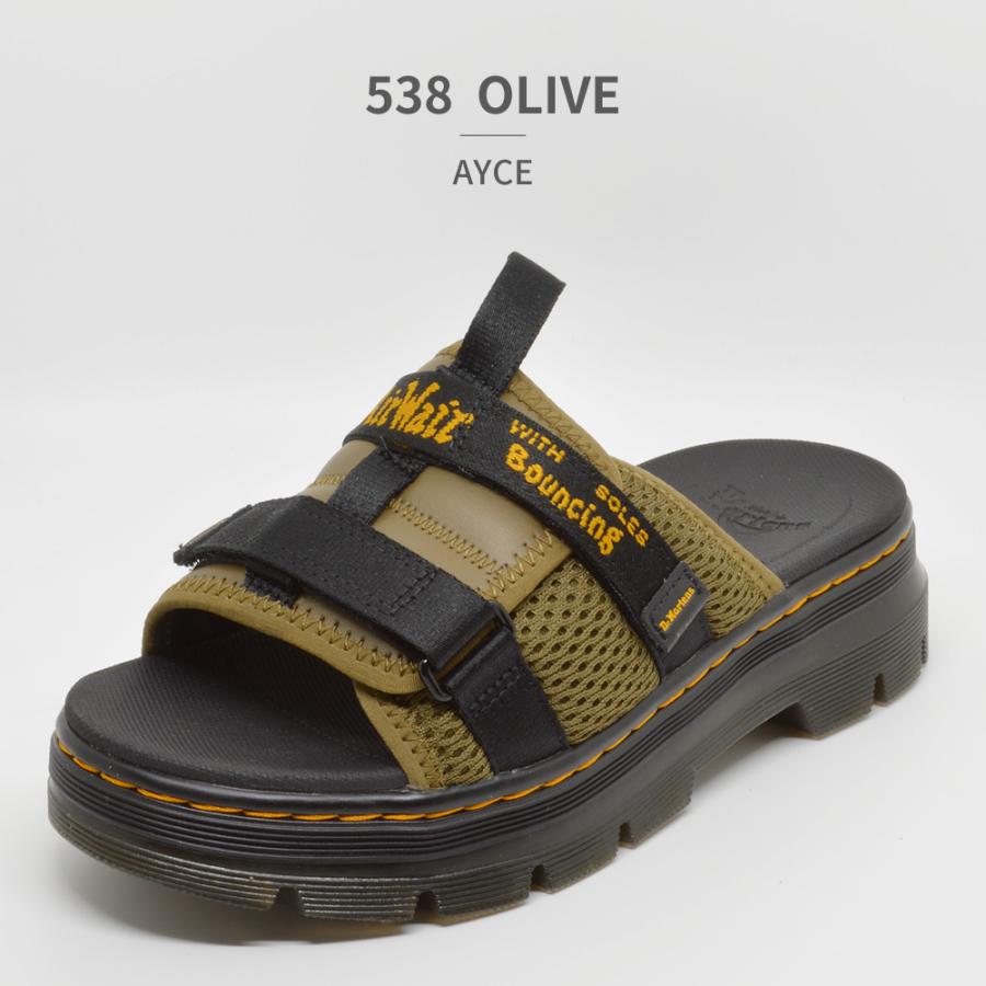 Dr. Martens ヌバックレザー スライド サンダル 送料関税込み ドクターマーチン サンダル メンズ ジョセフ スライドサンダル