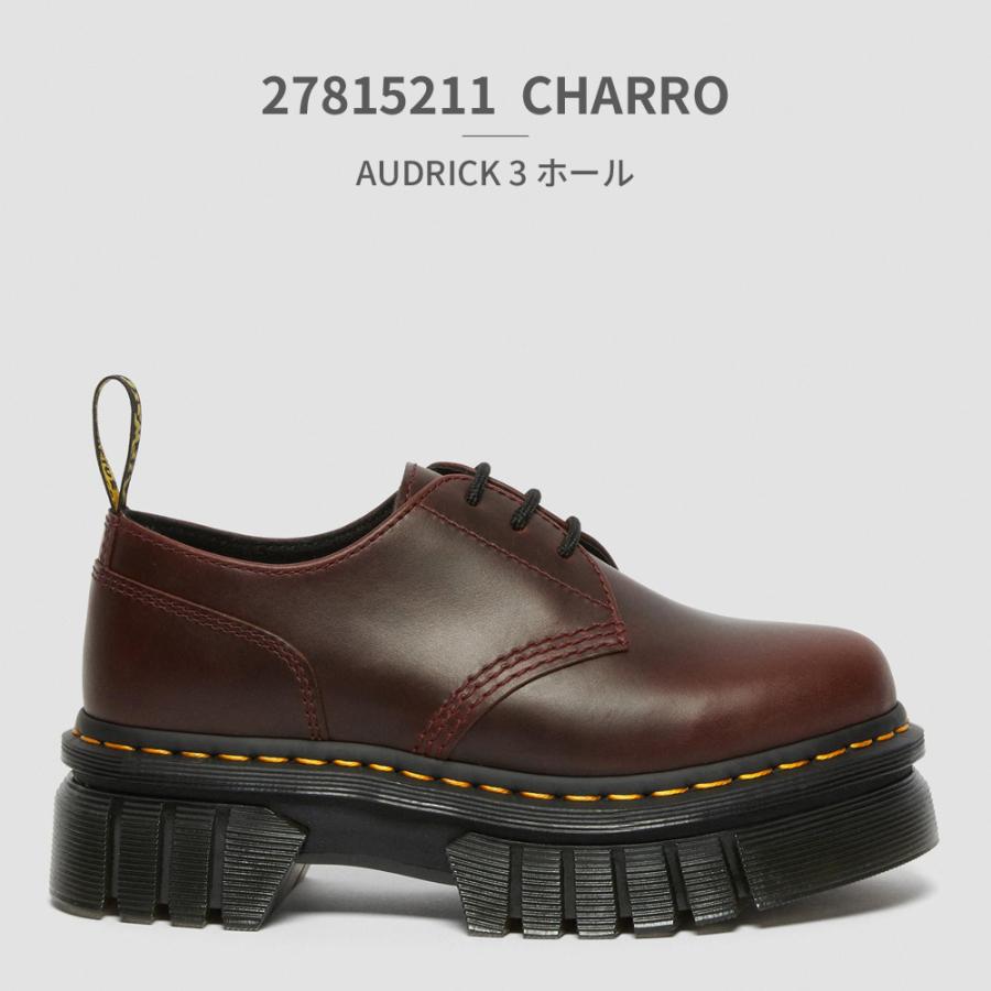 ドクターマーチン AUDRICK 3-EYE SHOE 超厚底 3ホール Dr.Martens（ドクターマーチン） 厚底ブーツ レディース オードリック