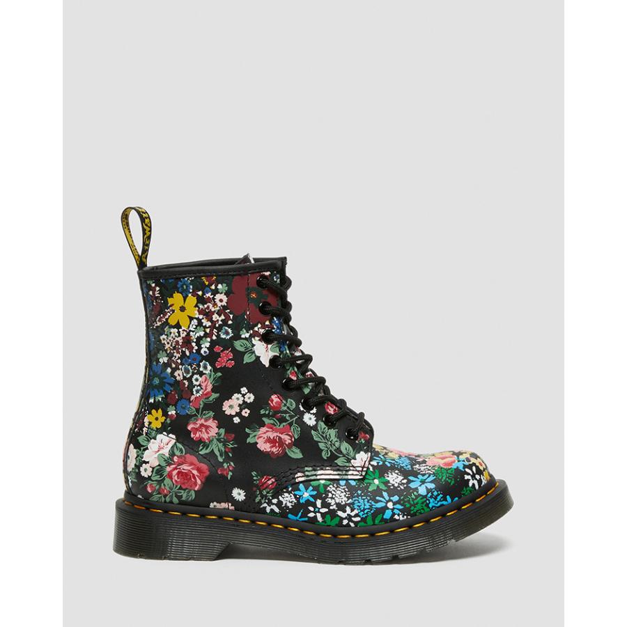 Dr. Martens Pascal Floral 花柄 8ホール UK4 Dr.Martens（ドクターマーチン） 国内正規品 8ホール ブーツ