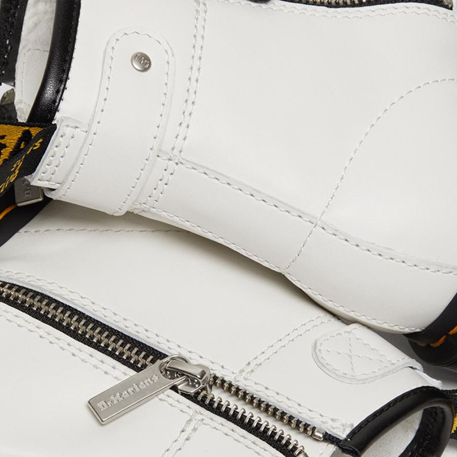 Dr.マーチン　ツインジップチェルシーブーツ　ホワイト　25センチ Dr.Martens ドクターマーチン 1460 TWIN ZIP レディース 8ホール
