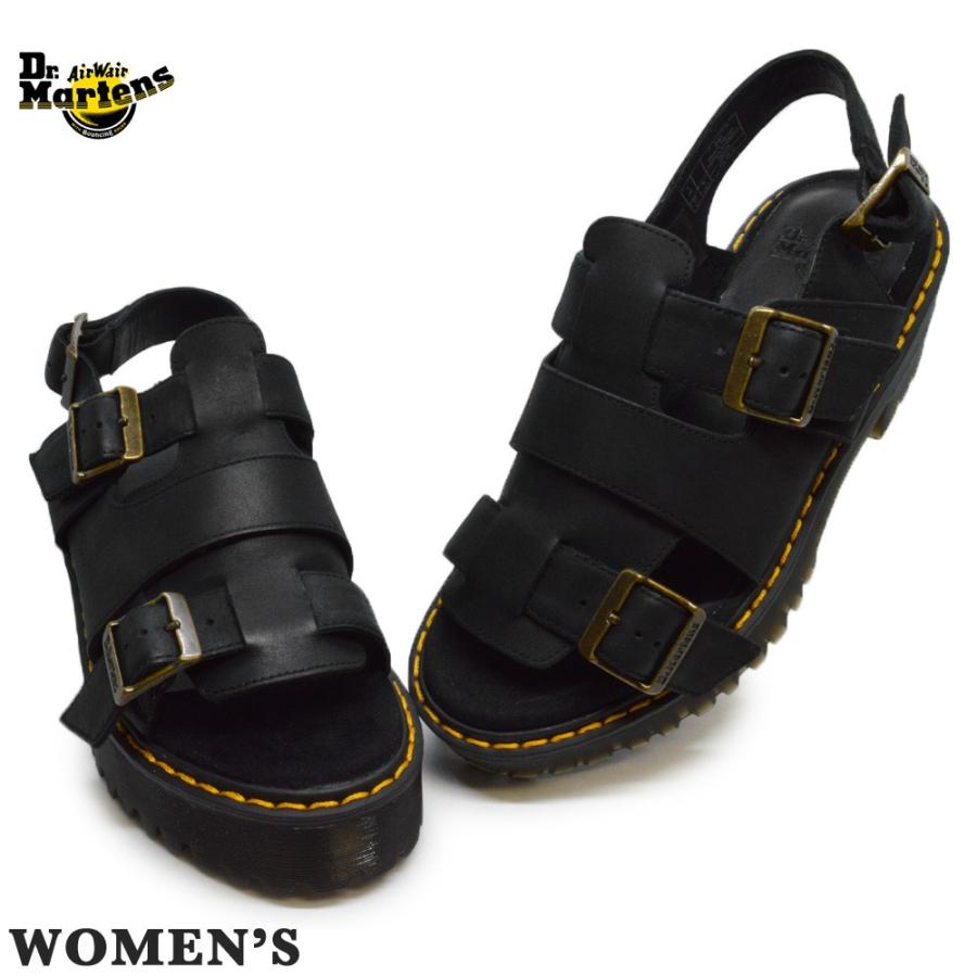 Dr. Martens Ariel ブラック サンダル US7 Dr.Martens ドクターマーチン 国内正規品 サンダル 24495001