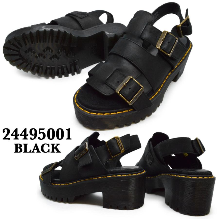 Dr. Martens Ariel ブラック サンダル US7 Dr.Martens ドクターマーチン 国内正規品 サンダル 24495001