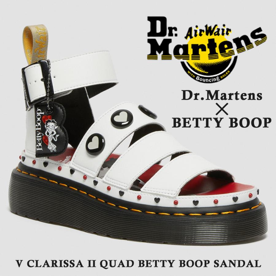 ドクターマーチン ベティコラボ Dr.Martens 国内正規販売代理店 V CLARISSA 2 QUAD BETTY BOOP クラリッサ  サンダル 27937113 : 1-drm-w-betty-020 : つるや 靴のTSURUYA - 通販 - Yahoo!ショッピング