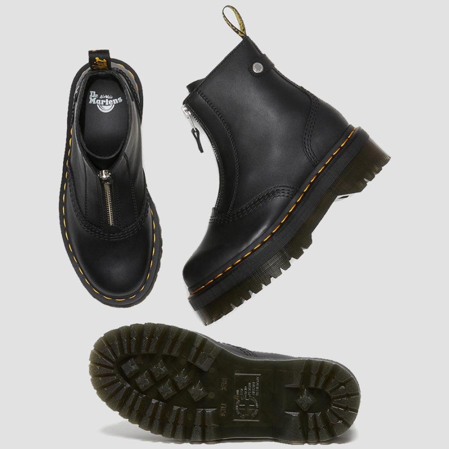 ドクターマーチン 国内正規販売代理店 レディース JETTA ZIP BOOT ジェッタ ジップ ブーツ Dr.Martens 27656001 27656100｜try-group｜03