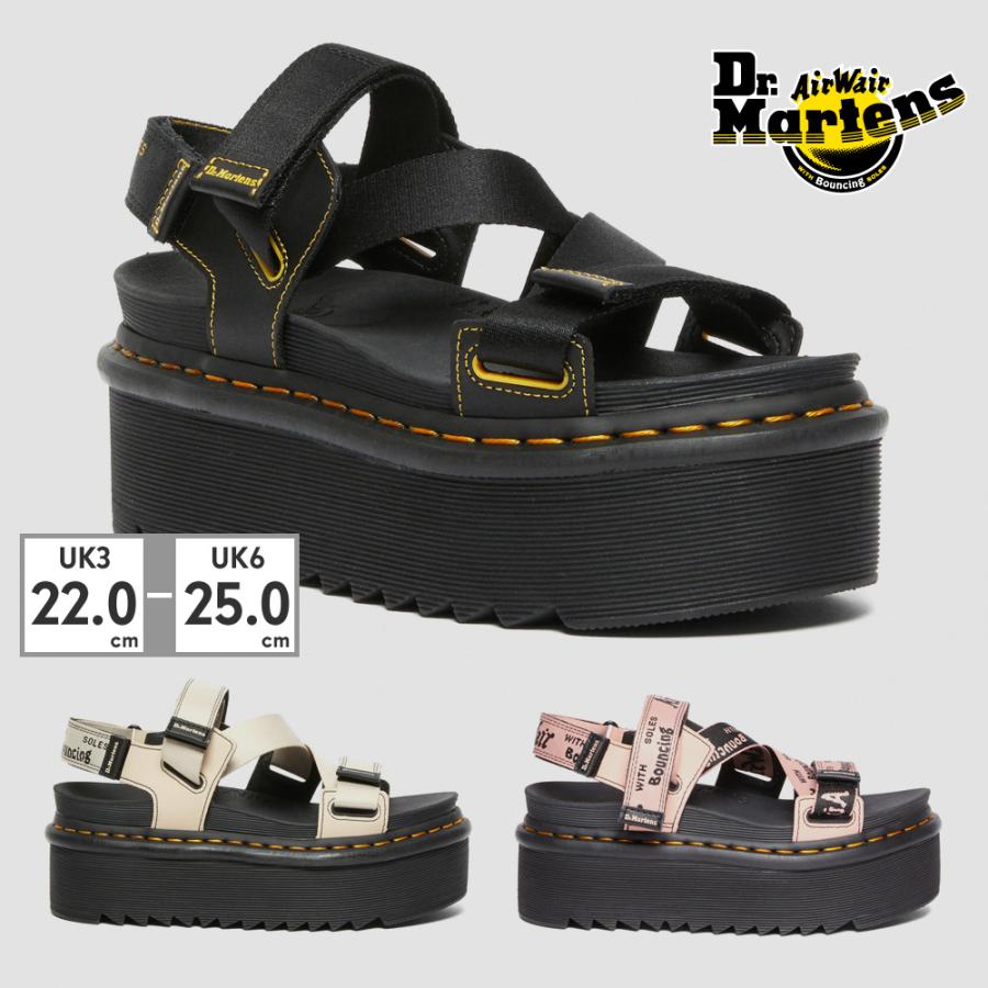 ドクターマーチン 国内正規販売代理店 サンダル QUAD ZEBRILUS KIMBER レディース キンバー Dr.Martens 厚底  27351001 27351268 30755329 : 1-drm-w-kimbe-020 : つるや 靴のTSURUYA - 通販 -