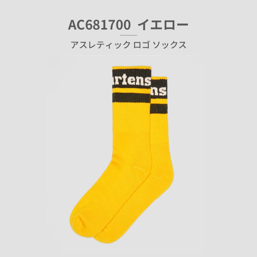 ドクターマーチン 国内正規販売代理店 靴下 レディース ATHLETIC LOGO SOCK アスレチック ロゴ ソックス Dr.Martens｜try-group｜08