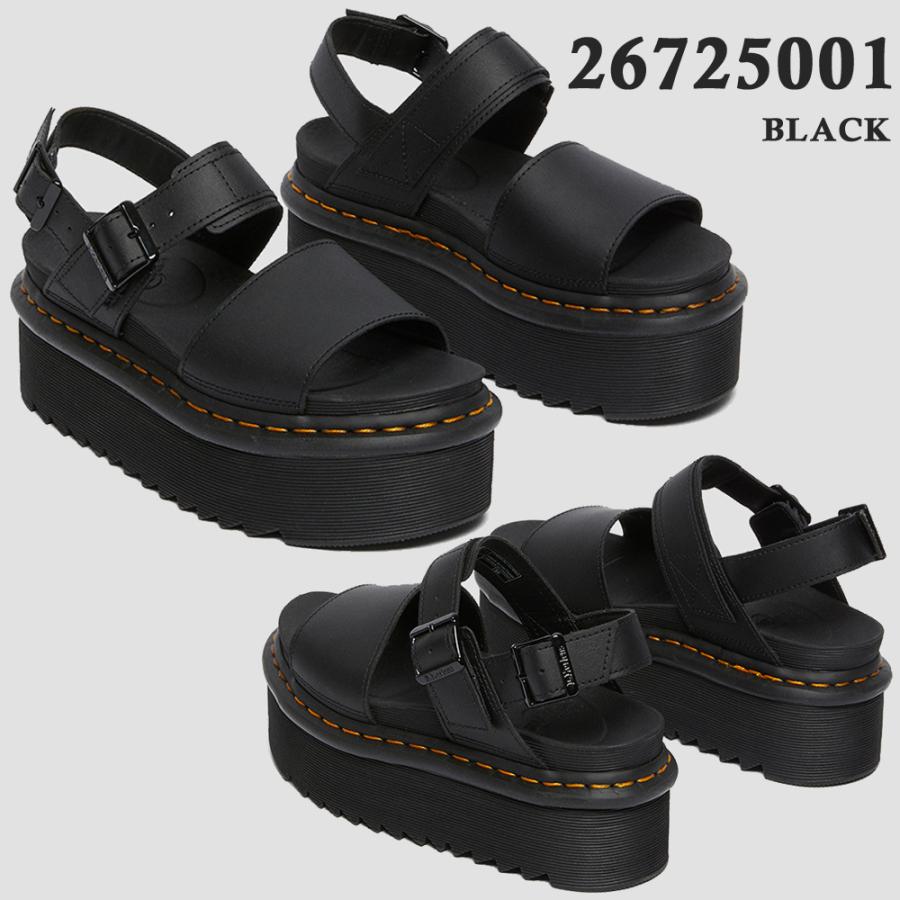 ドクターマーチン サンダル 国内正規販売代理店 Dr.Martens レディース VOSS QUAD SANDALS ヴォス クアッド サンダル Dr.Martens 26725001 26725100｜try-group｜02