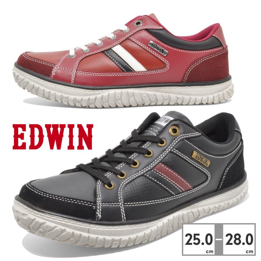 EDWIN エドウィン スニーカー メンズ EDW-7747 防滑ソール EDWIN エドウィン スニーカー メンズ EDW-7747 防滑ソール
