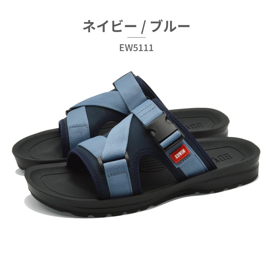 うえだしろう EDWIN サンダル メンズ EW5111 エドウィン 2025SS スポーツ