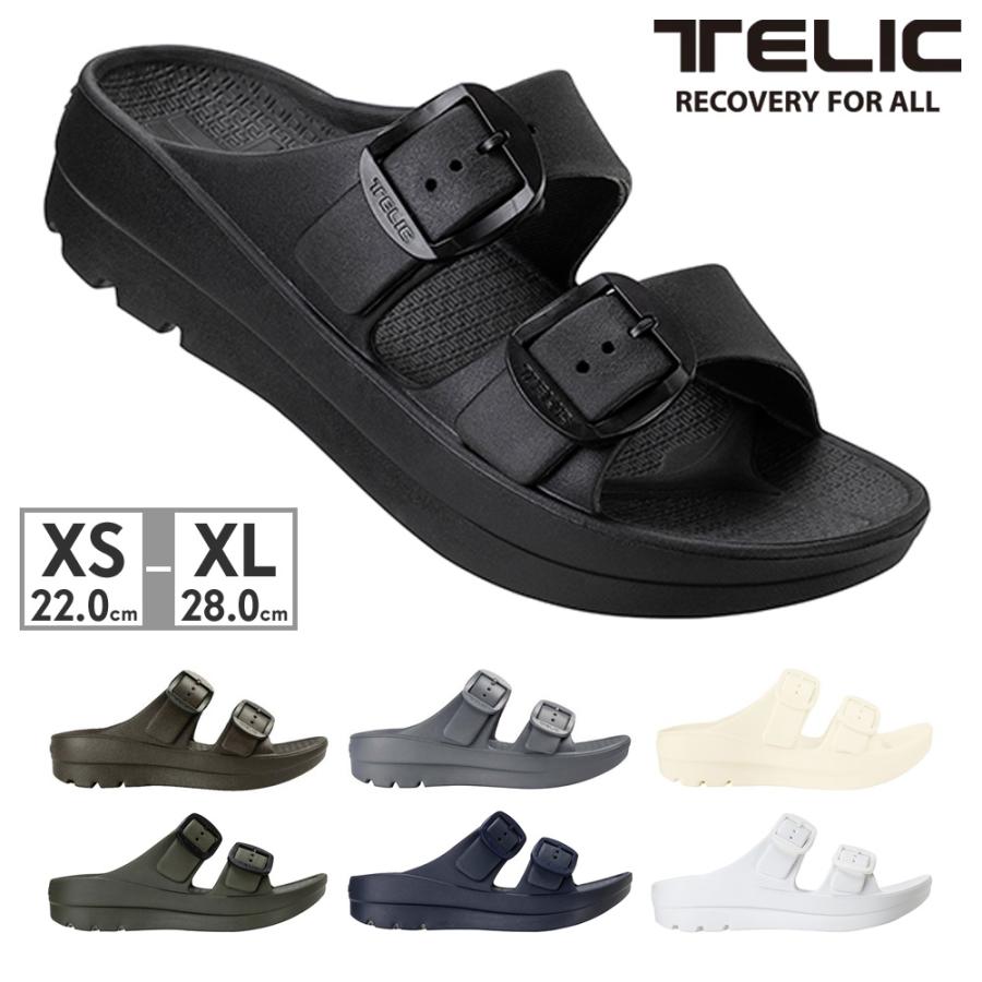 TELIC W-BUCKLE テリック サンダル メンズ レディース ダブル