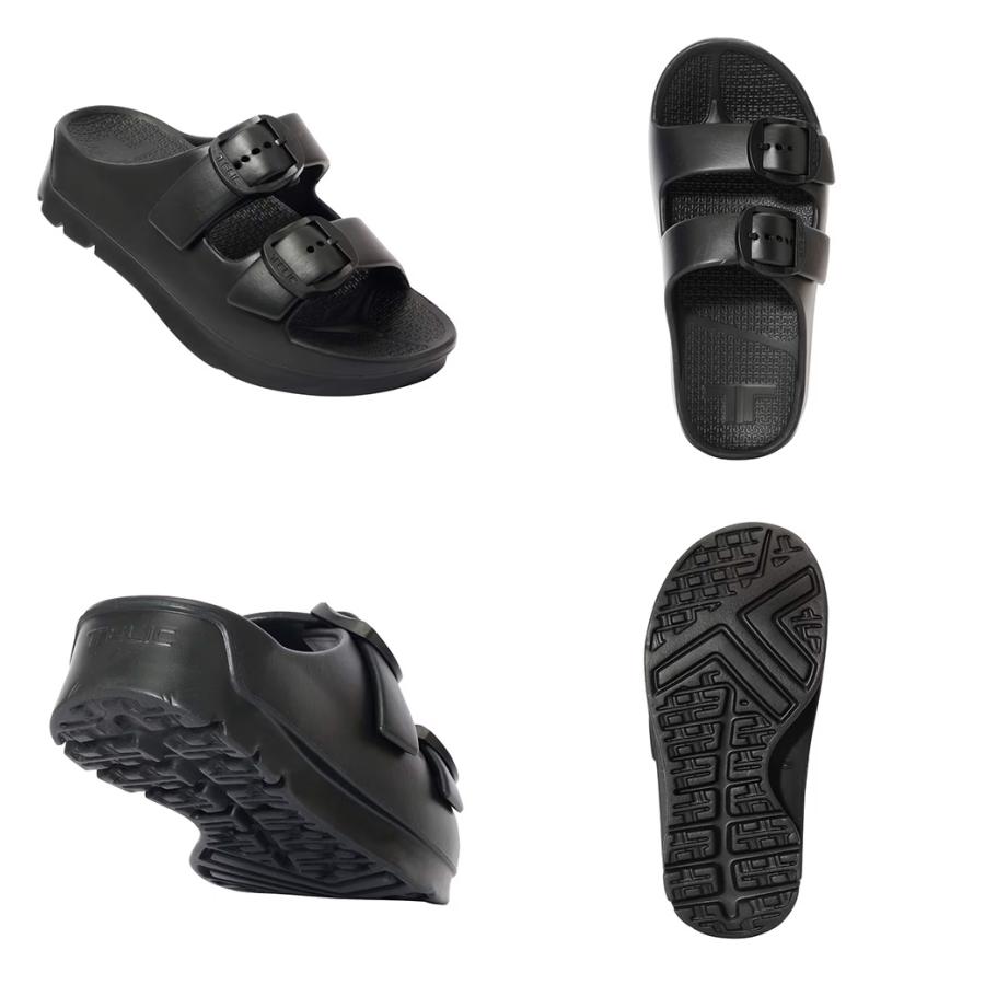 TELIC（テリック） サンダル メンズ レディース ダブルバックル2