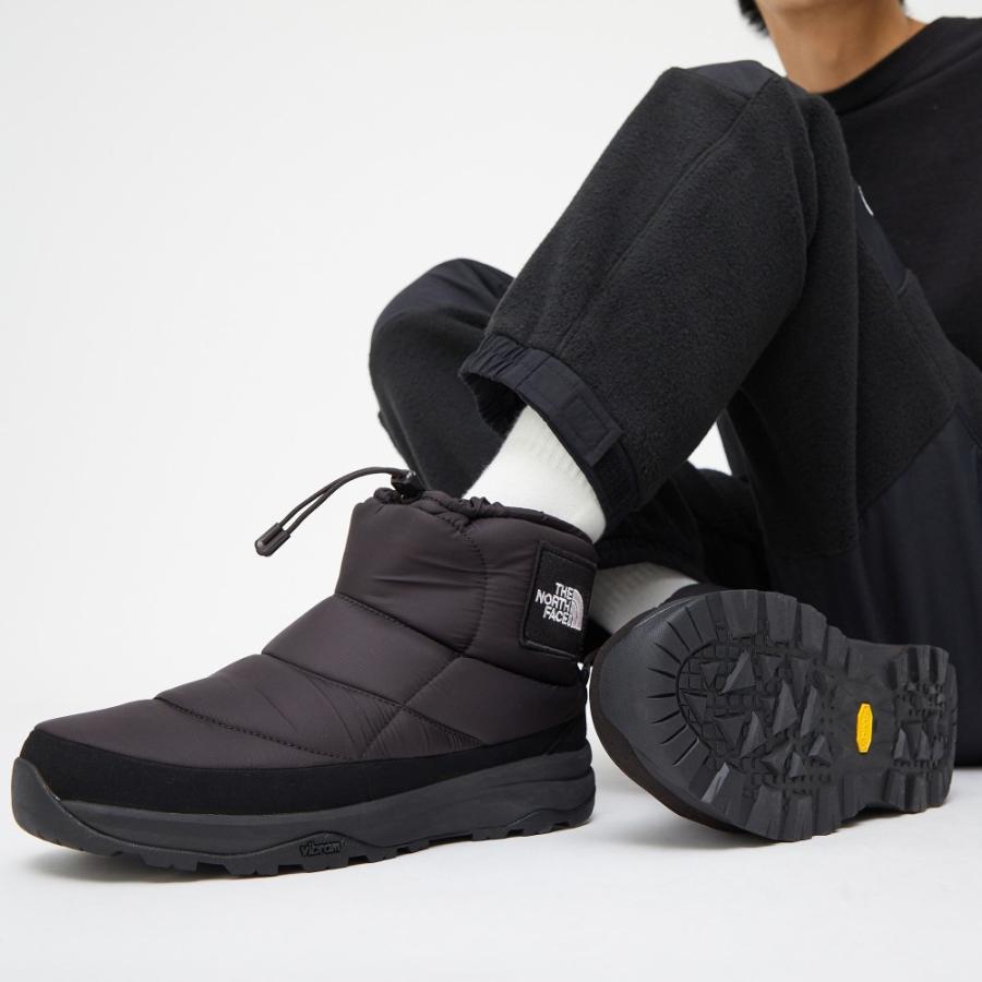 THE NORTH FACE - THE NORTH FACE ブラック スノーブーツ NF52280 23cm THE NORTH FACE ノースフェイス スノーシューズ メンズ ヌプシ