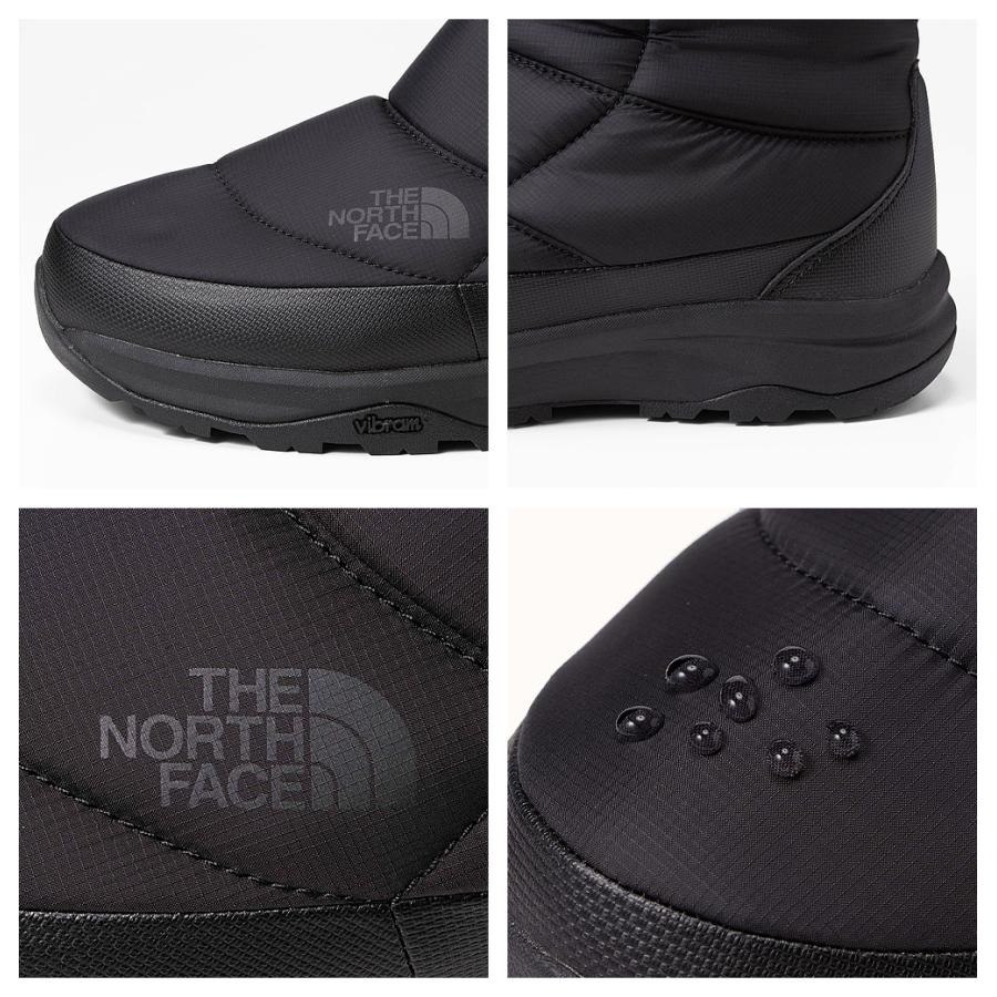 ノースフェイス スノーシューズ メンズ レディース ヌプシ ブーティ ウォータープルーフ NF52272 BK WB the north face Nuptse Bootie WP VII 防水｜try-group｜10