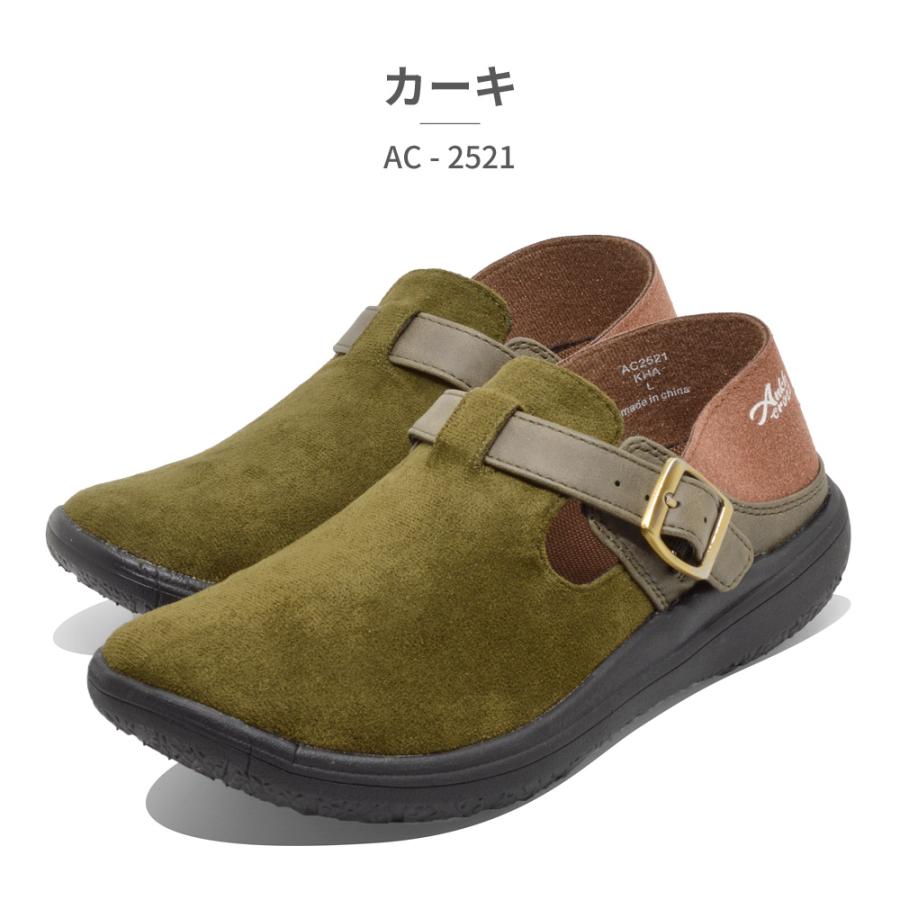 Ankh Cross サボ レディース AC-2521 アンククロス スリッポン 2WAY