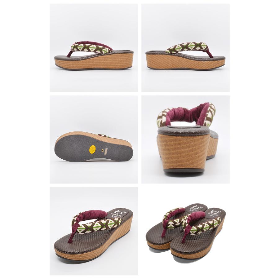 byあしながおじさん サンダル レディース 下駄トングサンダル 8890804