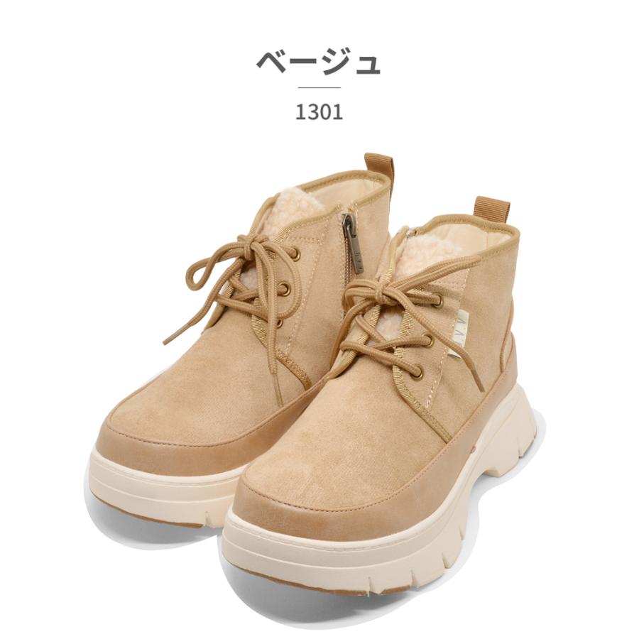 a.v.v（アー・ヴェ・ヴェ） ブーツ レディース 1301 厚底 チャンキー