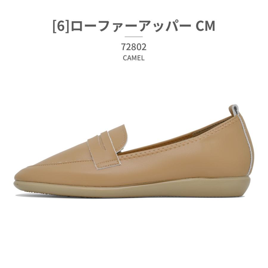 フラットシューズ レディース 日本製 Bakerloo fluffy touch 72800
