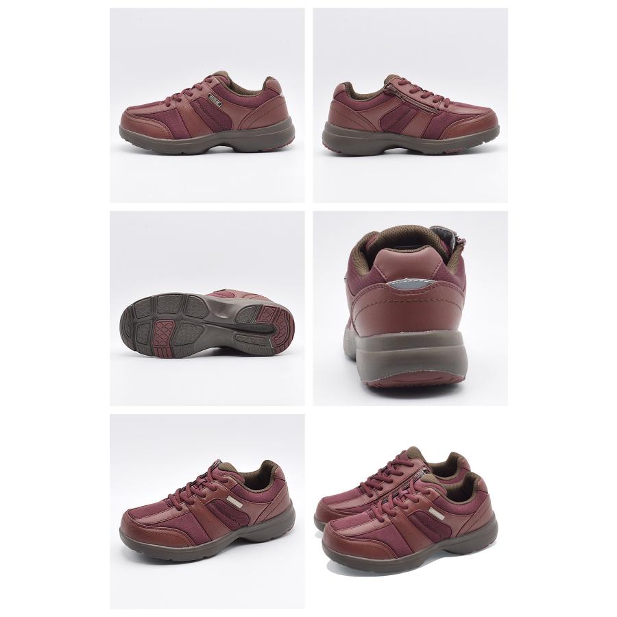 DUNLOP スニーカー レディース DC1509 ダンロップ 脱ぎ履き簡単 ファスナー付き | DUNLOP | 08