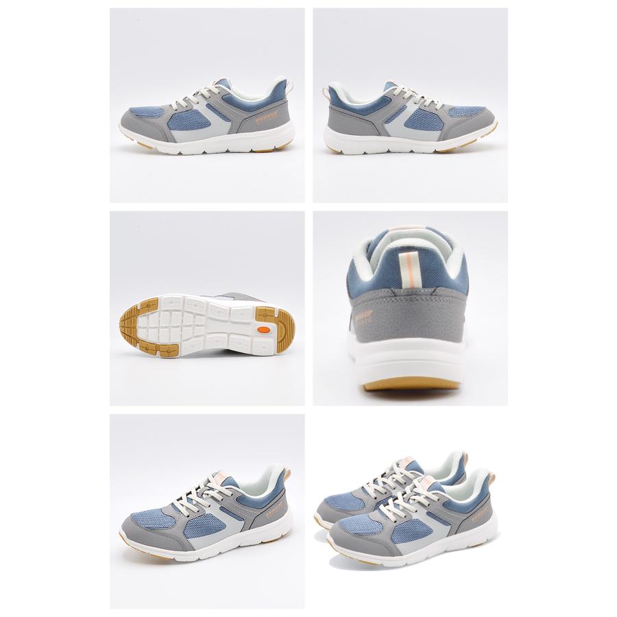 DUNLOP スニーカー レディース DC1512 ダンロップ EASYFIX 立って履ける 幅広4E | DUNLOP | 04